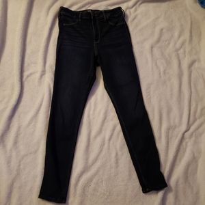 Hollister curvy high rise skinny jeans